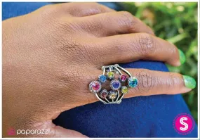 Paparazzi Ring ~ Colorful Connections - Green