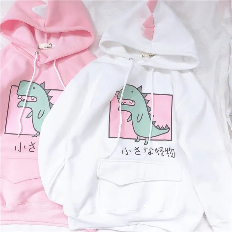 Pastel Dino Hoodie