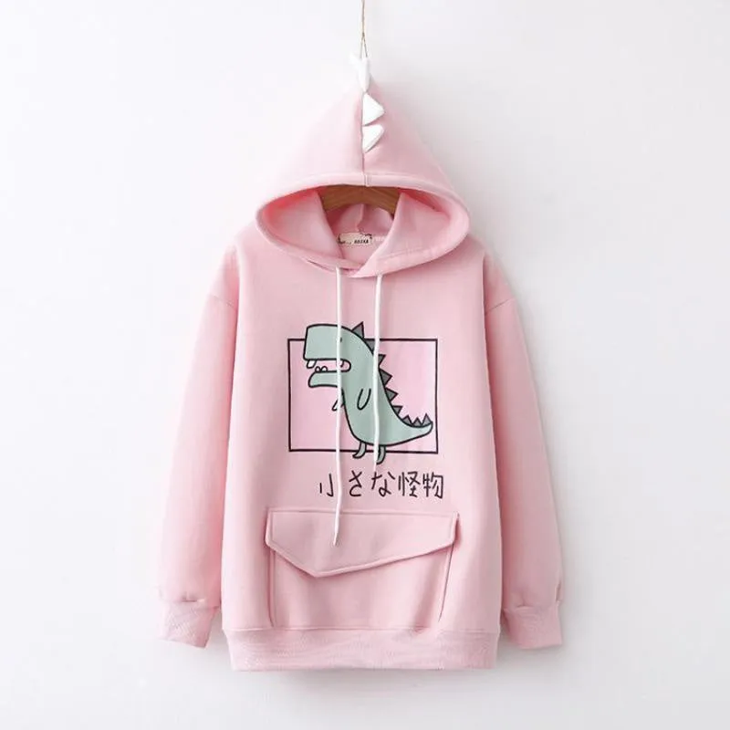 Pastel Dino Hoodie