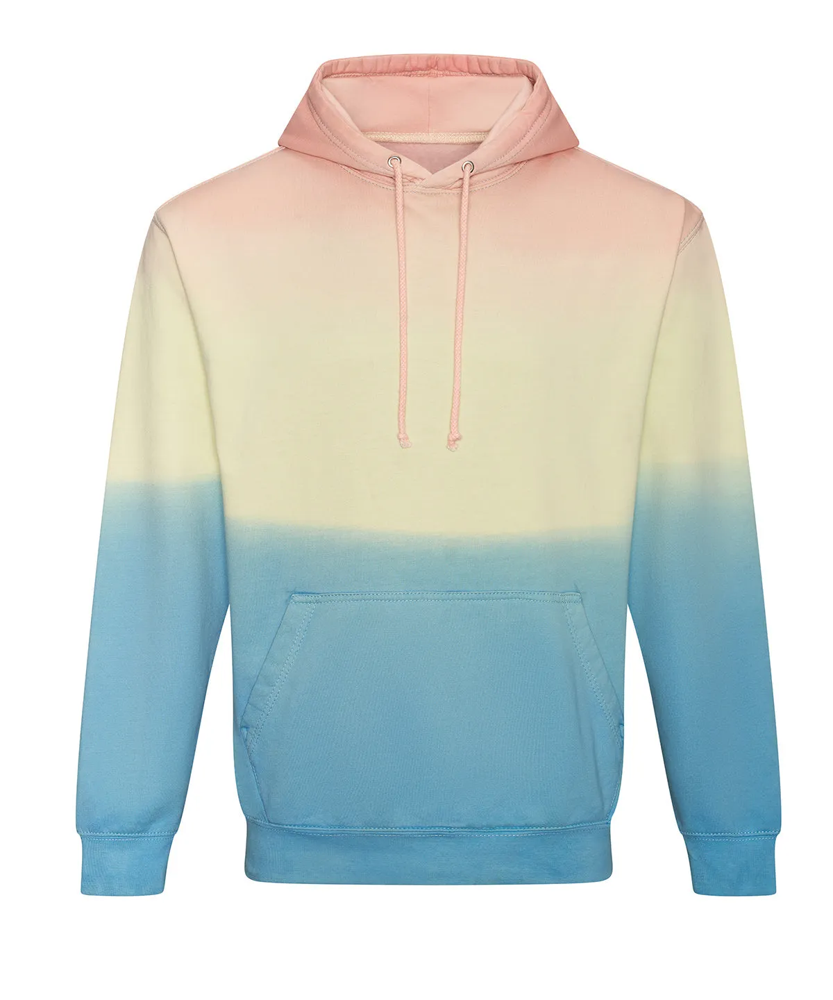 Pastel Sunset Dip - Tie dye hoodie