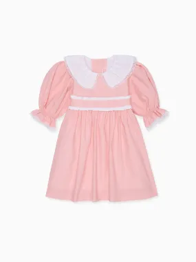 Pink Polka Dot Viviana Girl Dress