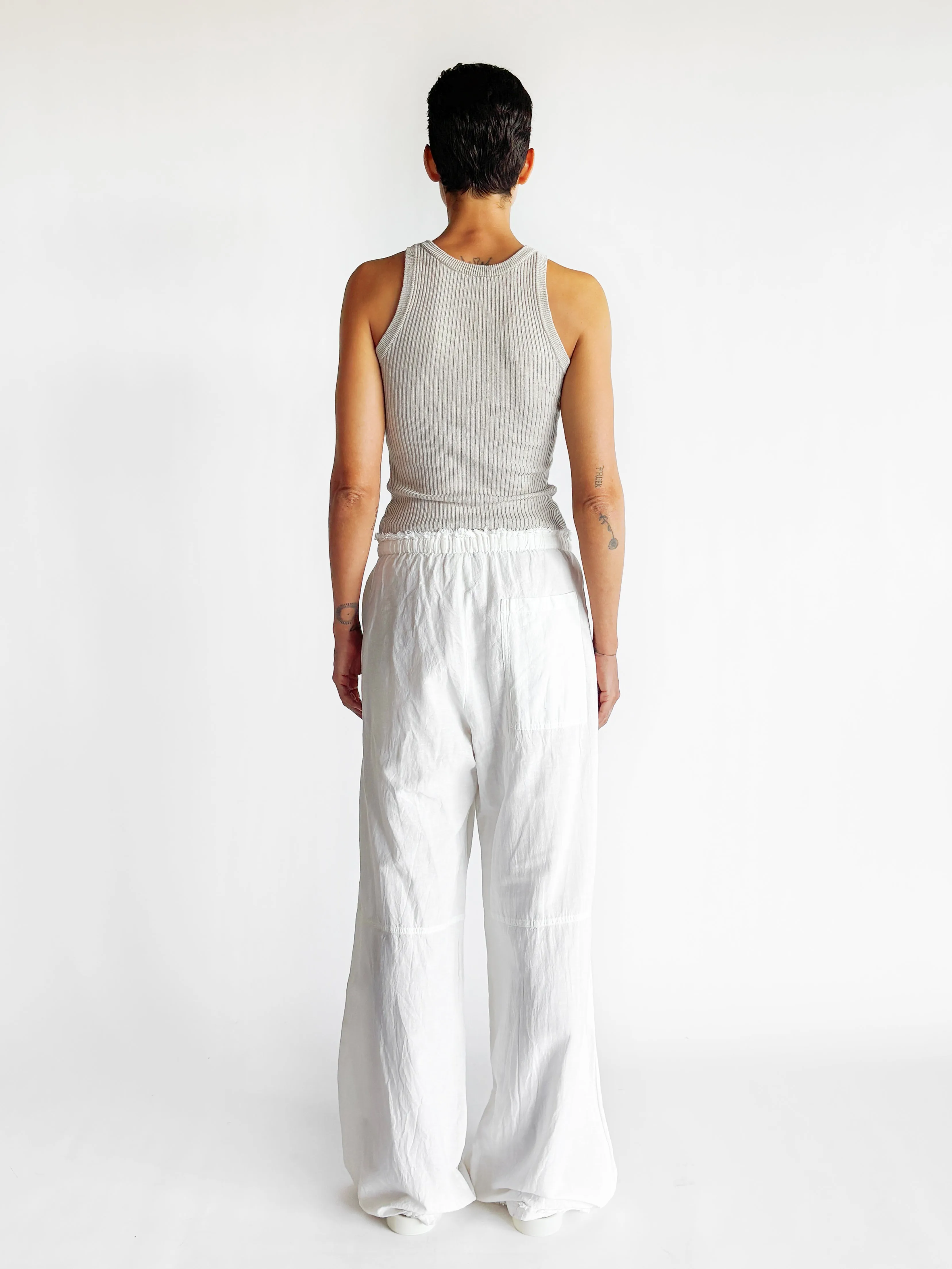 Relaxed Drawstring Trousers