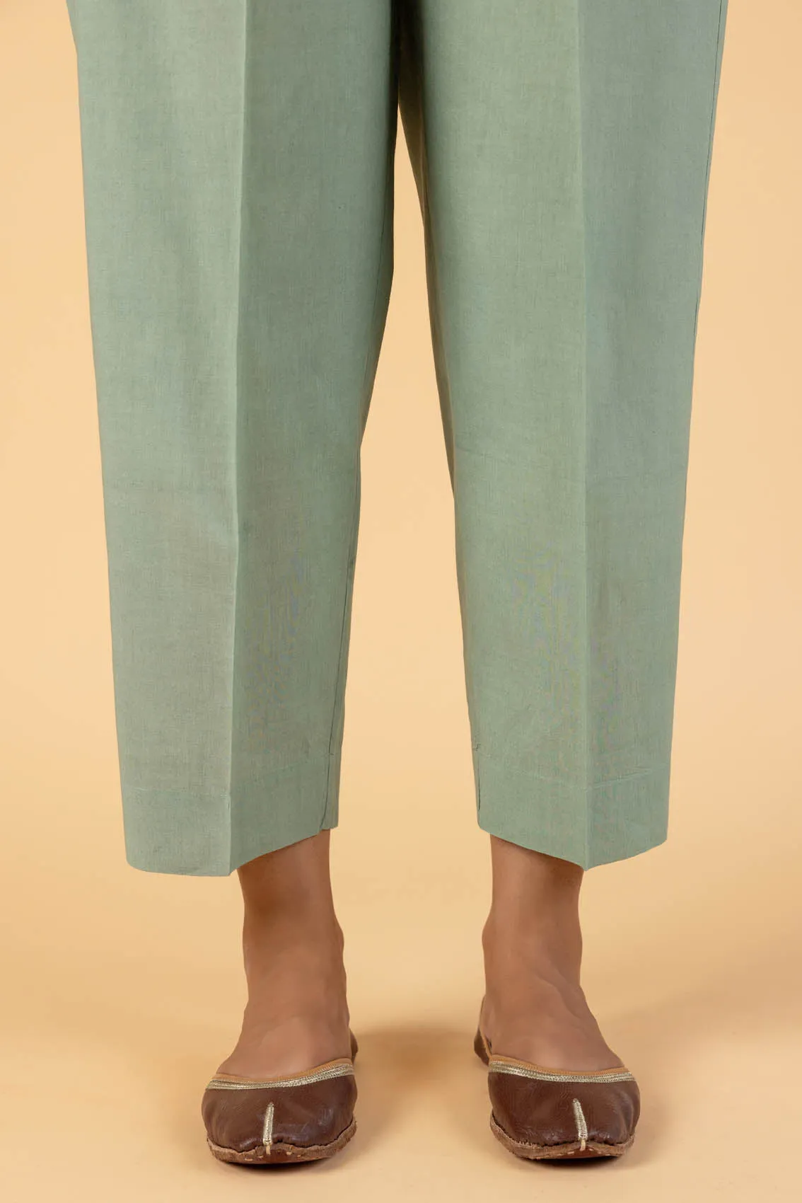 Relaxed Green Trousers