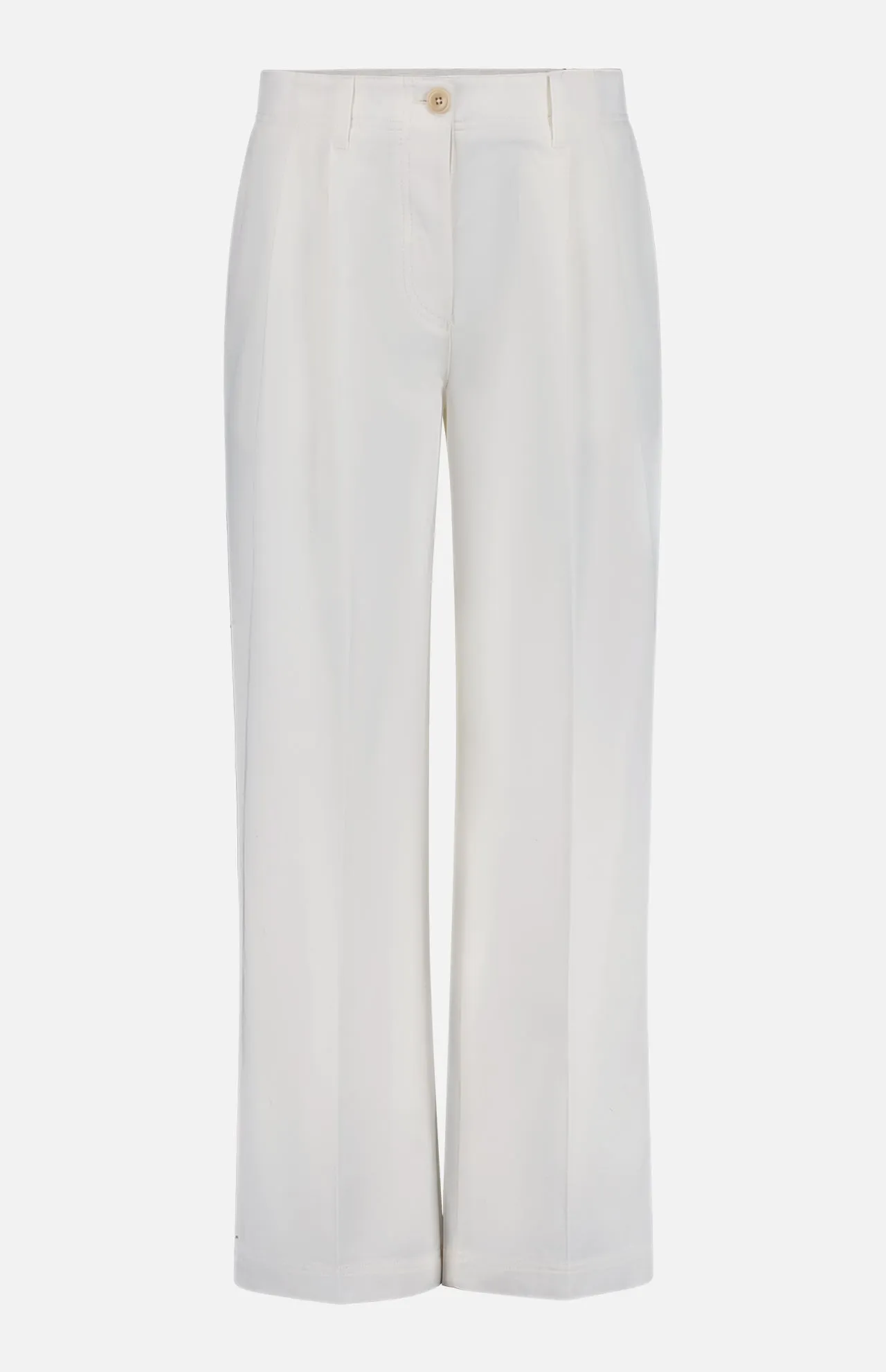 Relaxed Twill Trousers