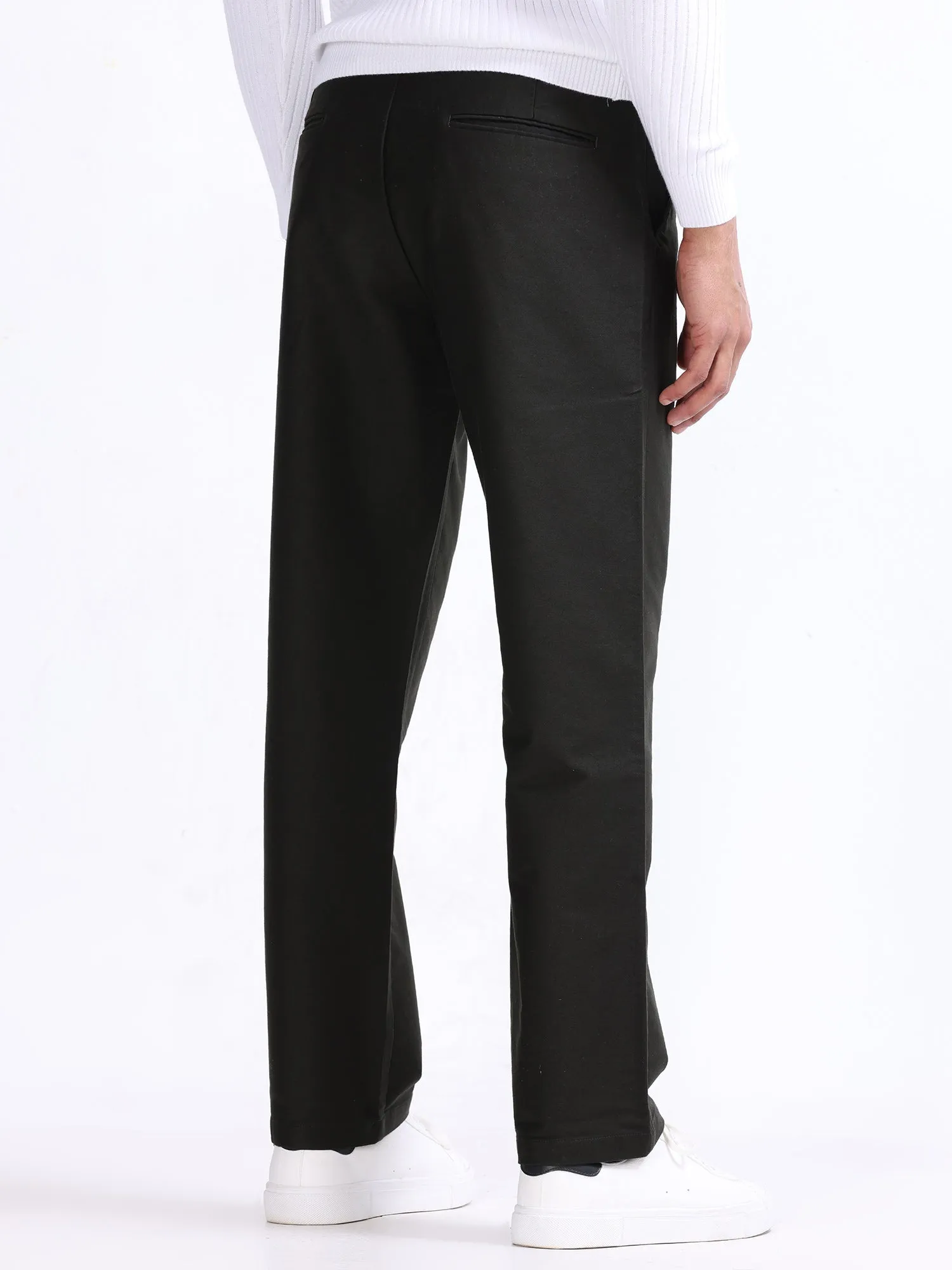 Soft Modal Dark Olive Relaxed Pant