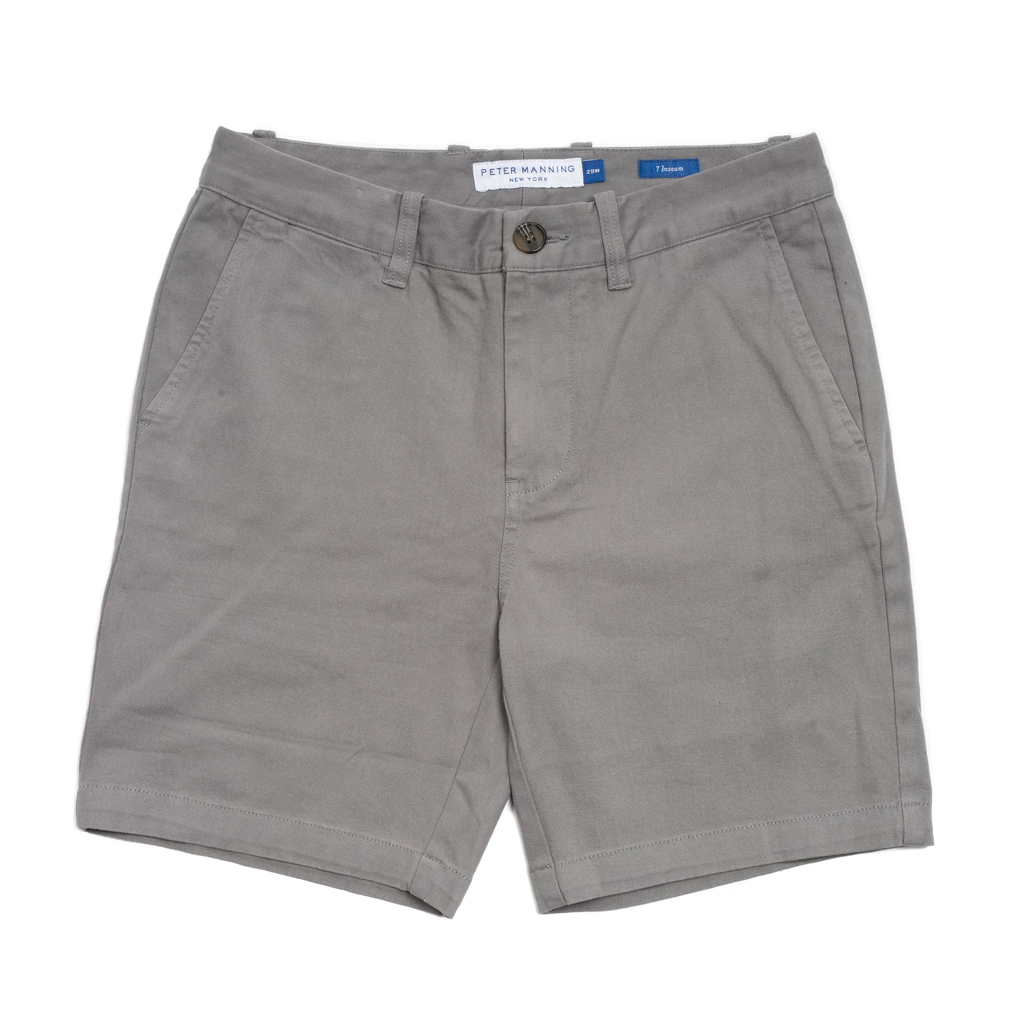 Stretch Chino Shorts - Grey