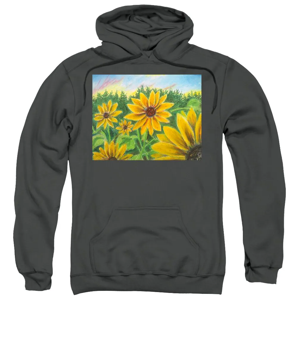 Sunflower on Rainbows - Sweatshirt