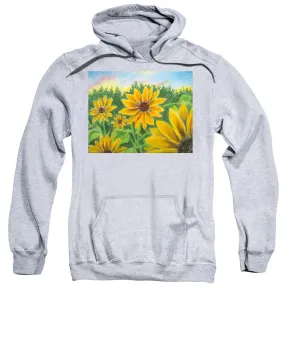 Sunflower on Rainbows - Sweatshirt