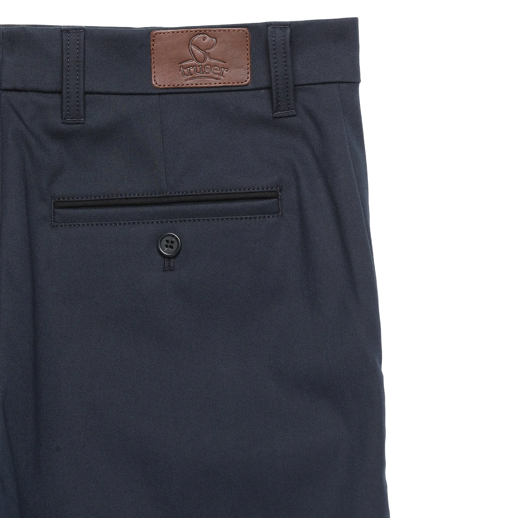 Tapered Fit Chino Shorts - NAVY