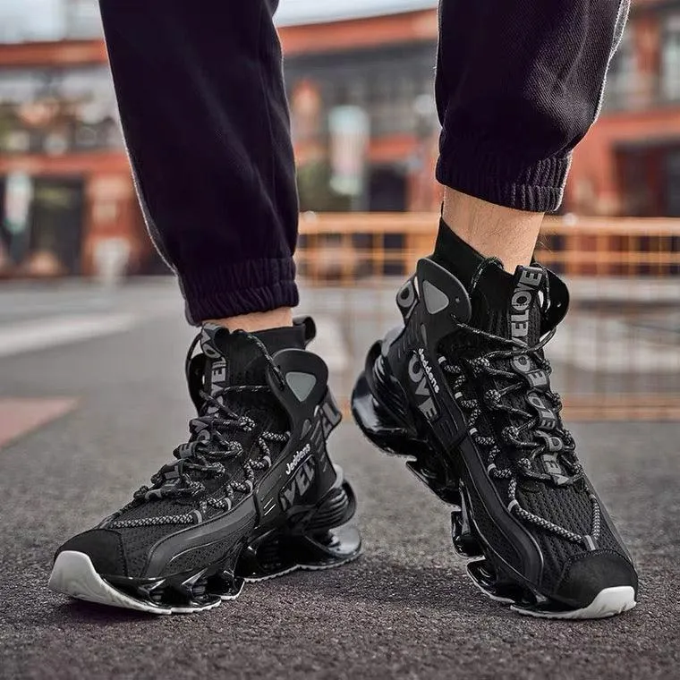 Techwear Breathable Blade High Top Sneakers