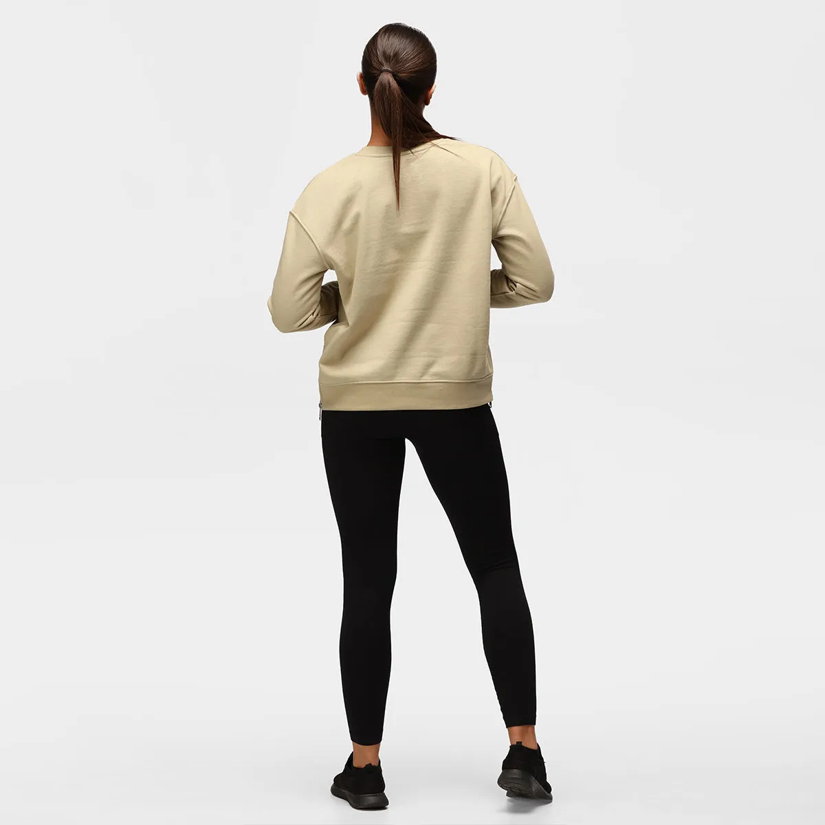 TKB Sage Pastel Zip Sweatshirt